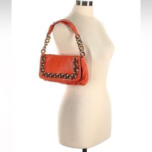Michael Kors leather shoulder bag